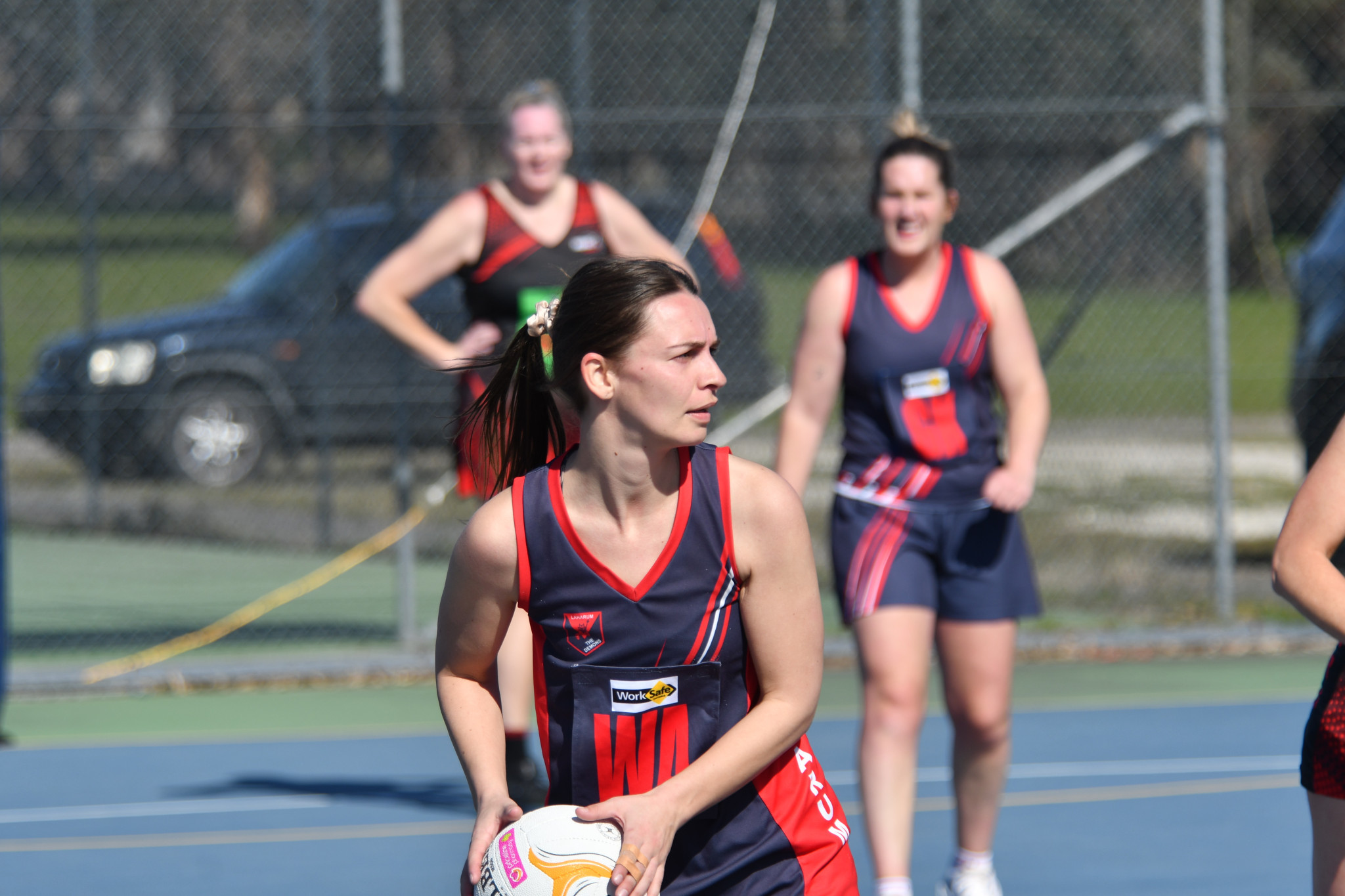 Laharum will aim to upset Rupanyup in their round 18 A grade netball match this Saturday.