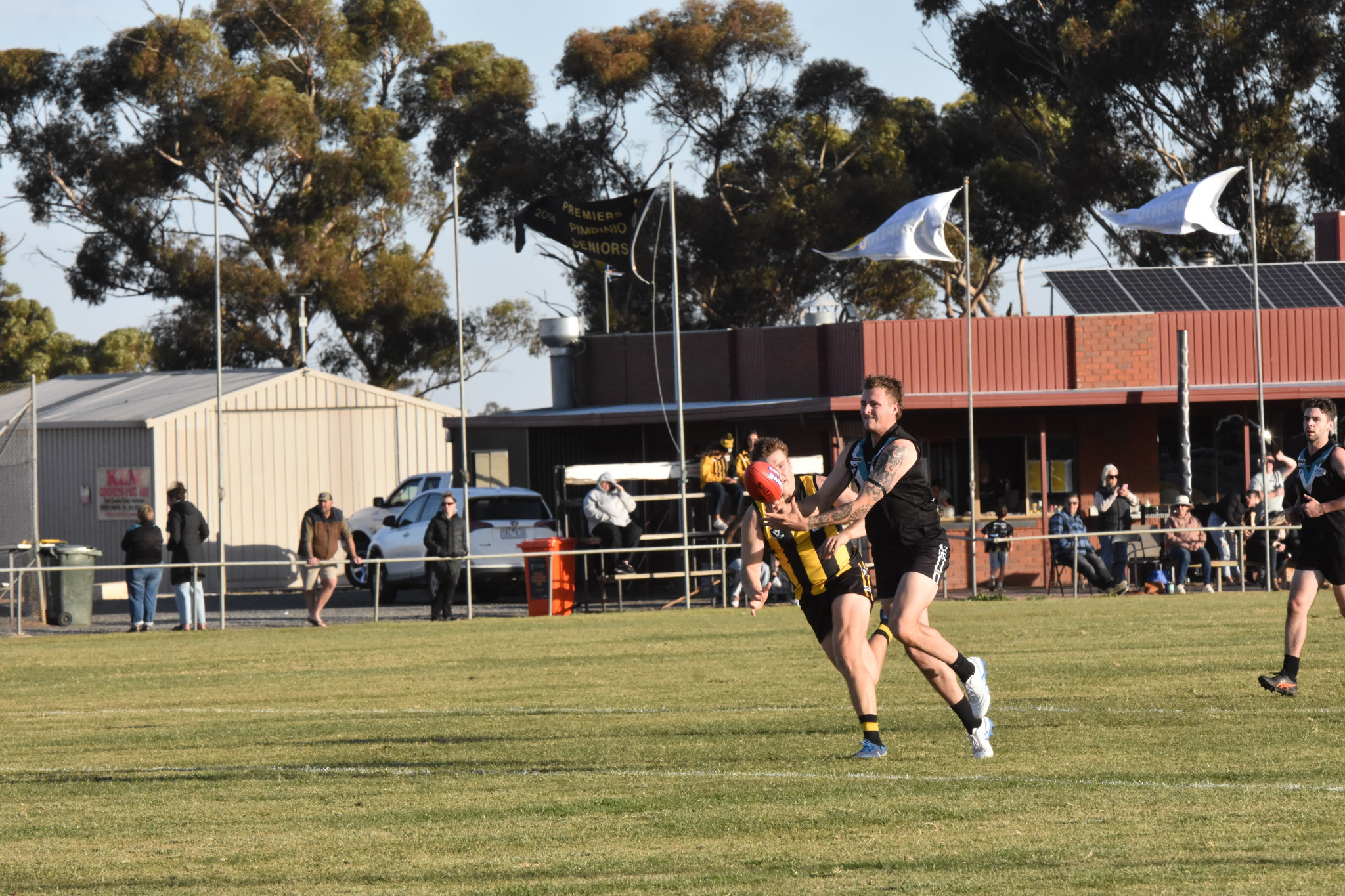 Jordan Motton kicked five goal in the Swifts' 109-85 win over Pimpinio in their round 18 clash.