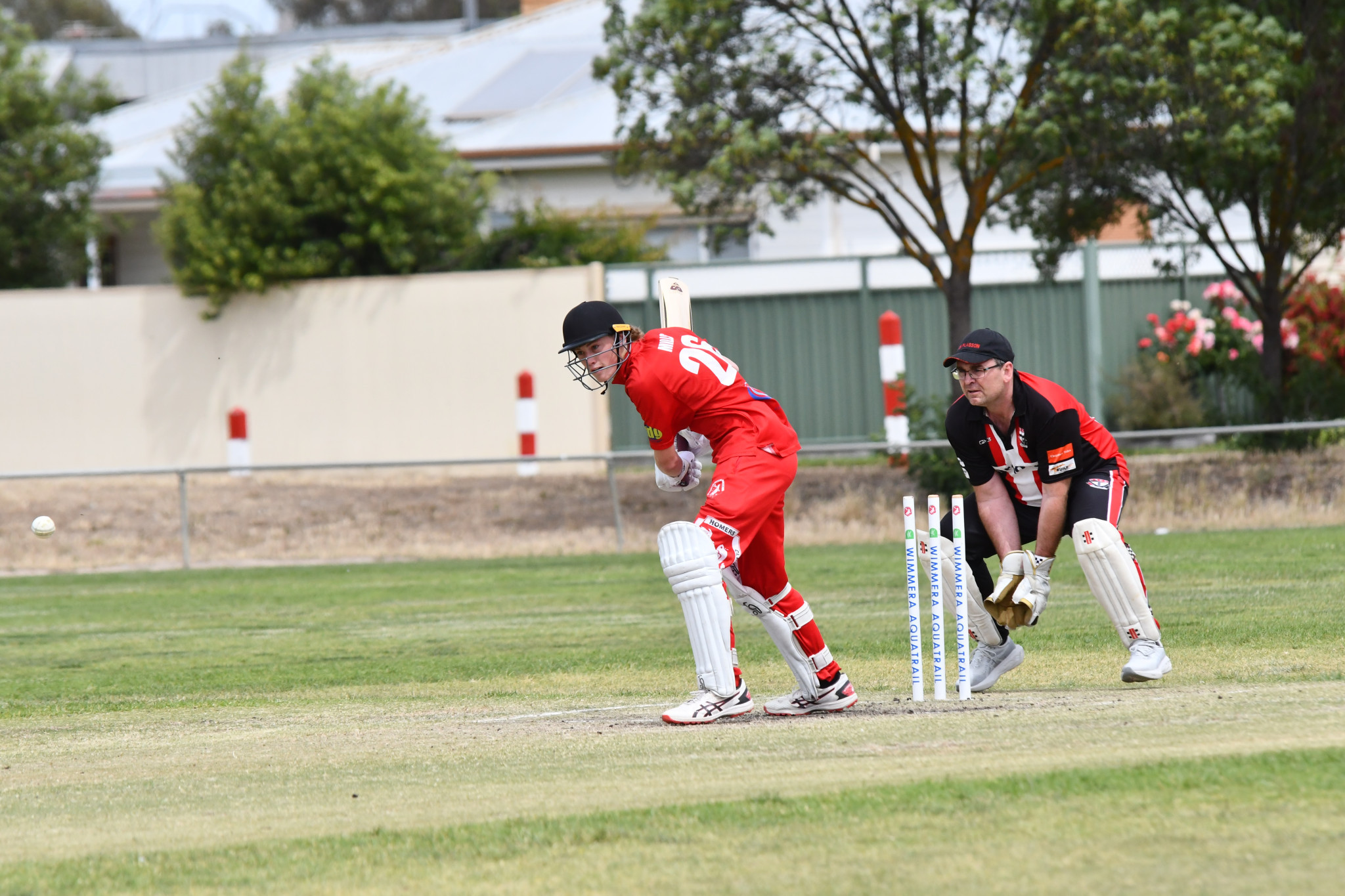 Luke Miller scored 85 and ripped through the Saints top order. PHOTO: TONY TOMLINS