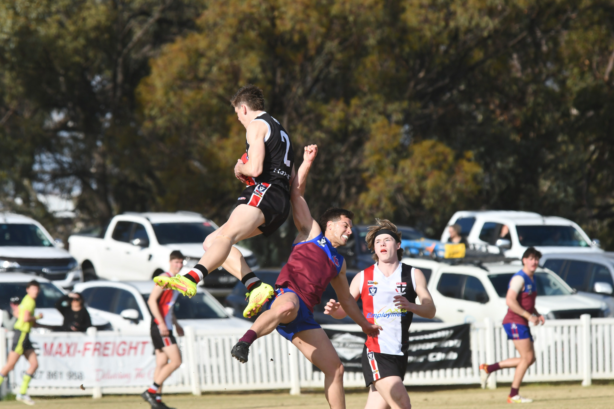 There was plenty on the line for both sides with premiership points and the Pelican Cup up for grabs. Picture by MACKENZIE BOOK