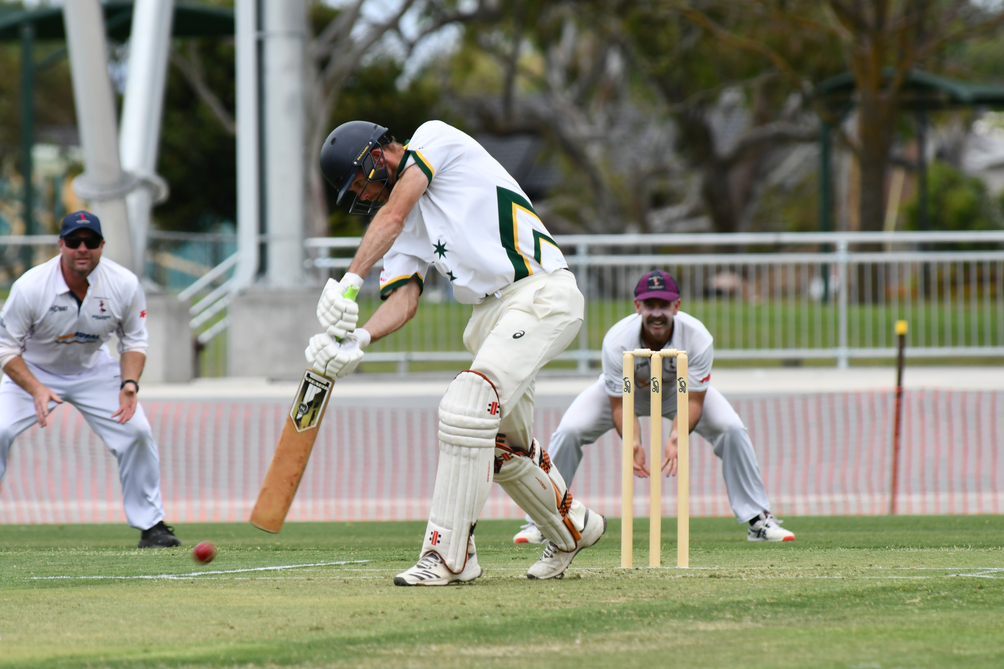 Warriors' Brad Alexander scored 32 and seven in his two innings in A-grade. PHOTO: TONY TOMLINS