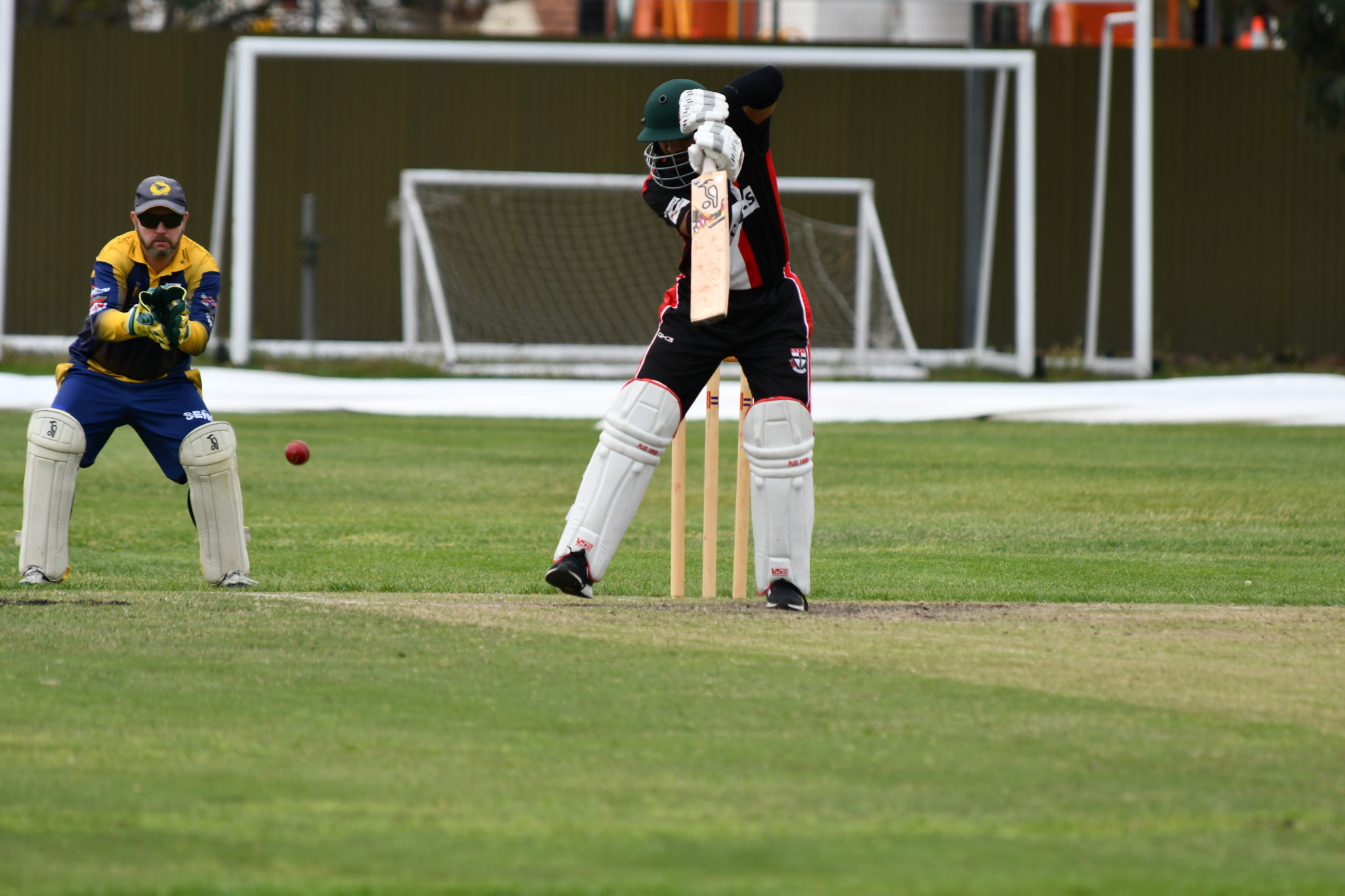 Sarmad Saif scored 56 not out to help the Horsham Saints defeat the Colts by eight wickets in round two of the HCA B grade competition.