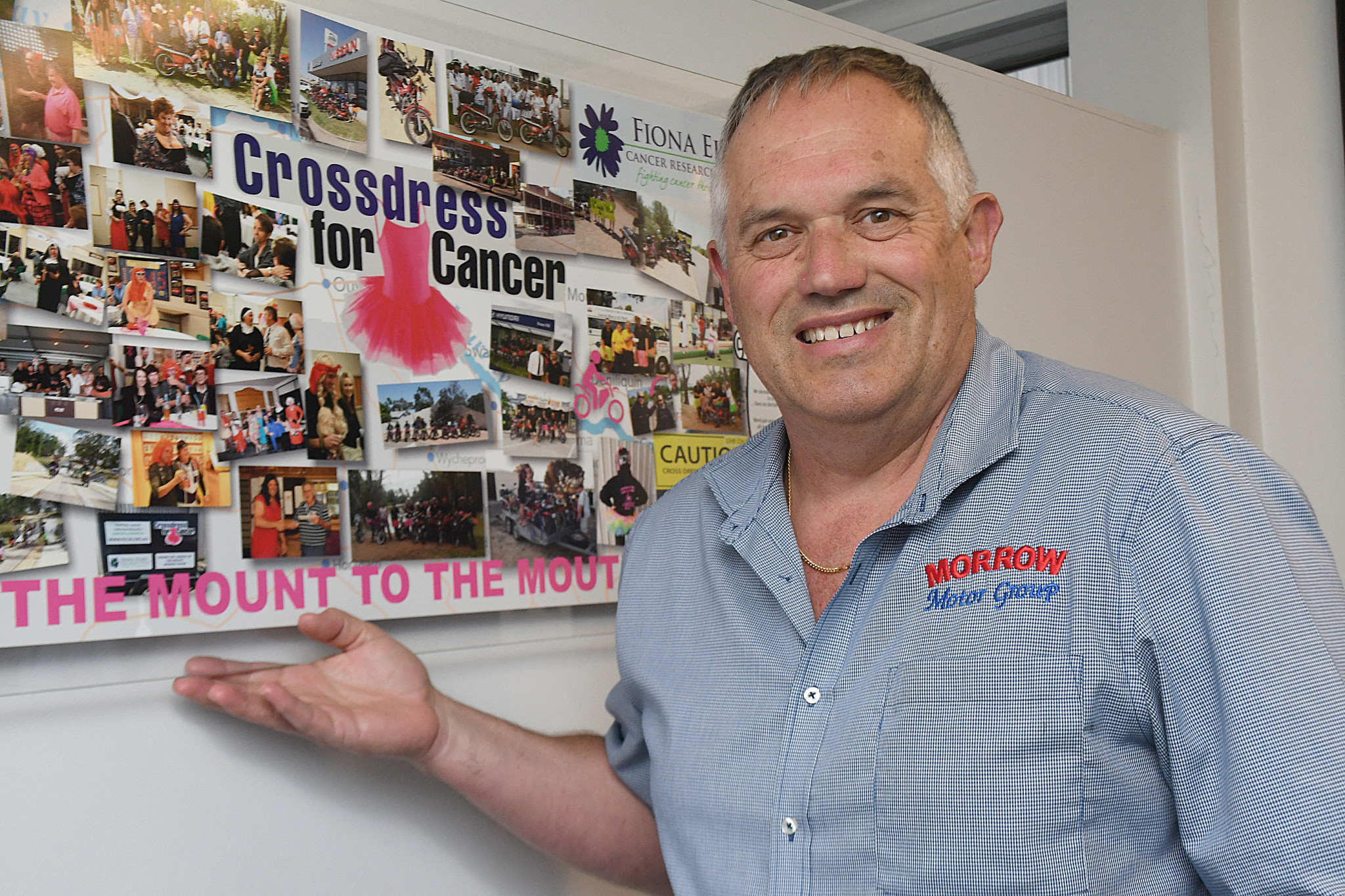 Gavin Morrow, a beloved Horsham resident has been named Horsham Rural City Council's Citizen of the Year for his decades of dedicated service to the community. Photo: TAYYAAB MASROOR