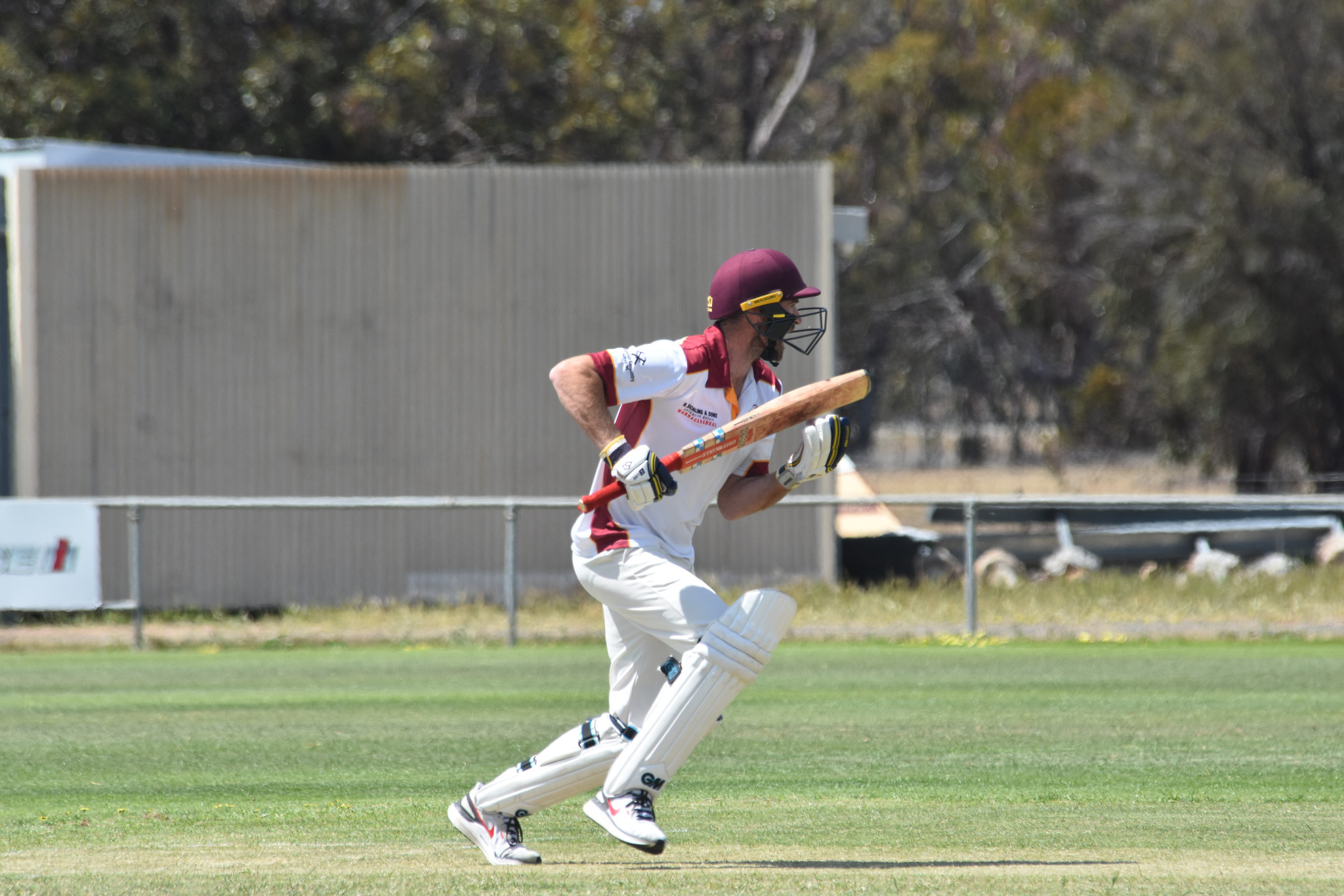 Leigh Dovaston scored 58 off 78 balls. PHOTO: CHRIS GRAETZ