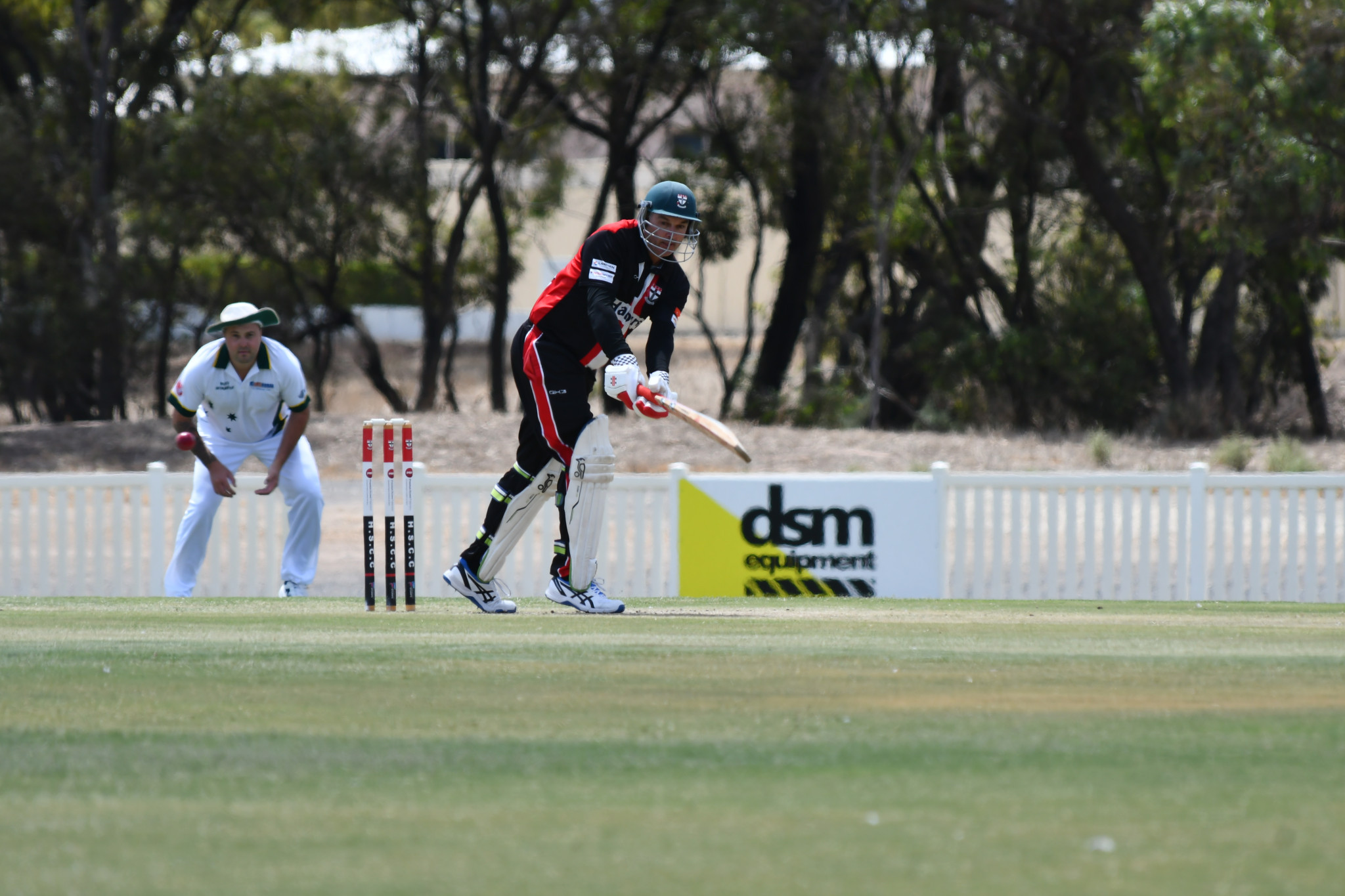 Gary Davidson scored 51 for the Horsham Saints. PHOTO: CHRIS GRAETZ