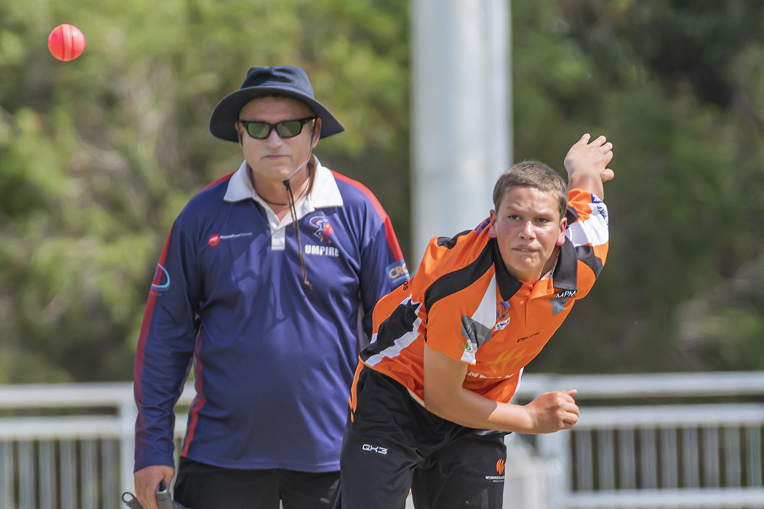 Chad Hartnett led the way with the ball with six wickets at an average of 11. PHOTO: SHANE ROBERTS