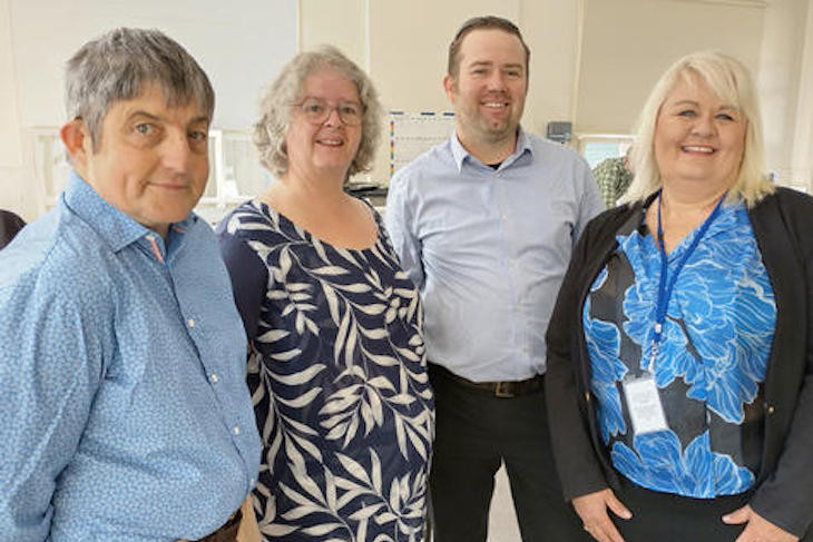 Horsham Rural City Council nominees Cr David Bowe, Angela Munn, Tony Haynes and Cr Claudia Haenel. Photo: FAYE SMITH