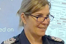 Victoria Police Western Region Division Four family violence training officer Senior Sergeant Simone Field.