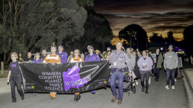Community walks to 'Shine The Light'