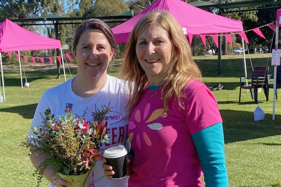 Horsham Mother's Day Classic organisers Jackie Exell and Janine English.