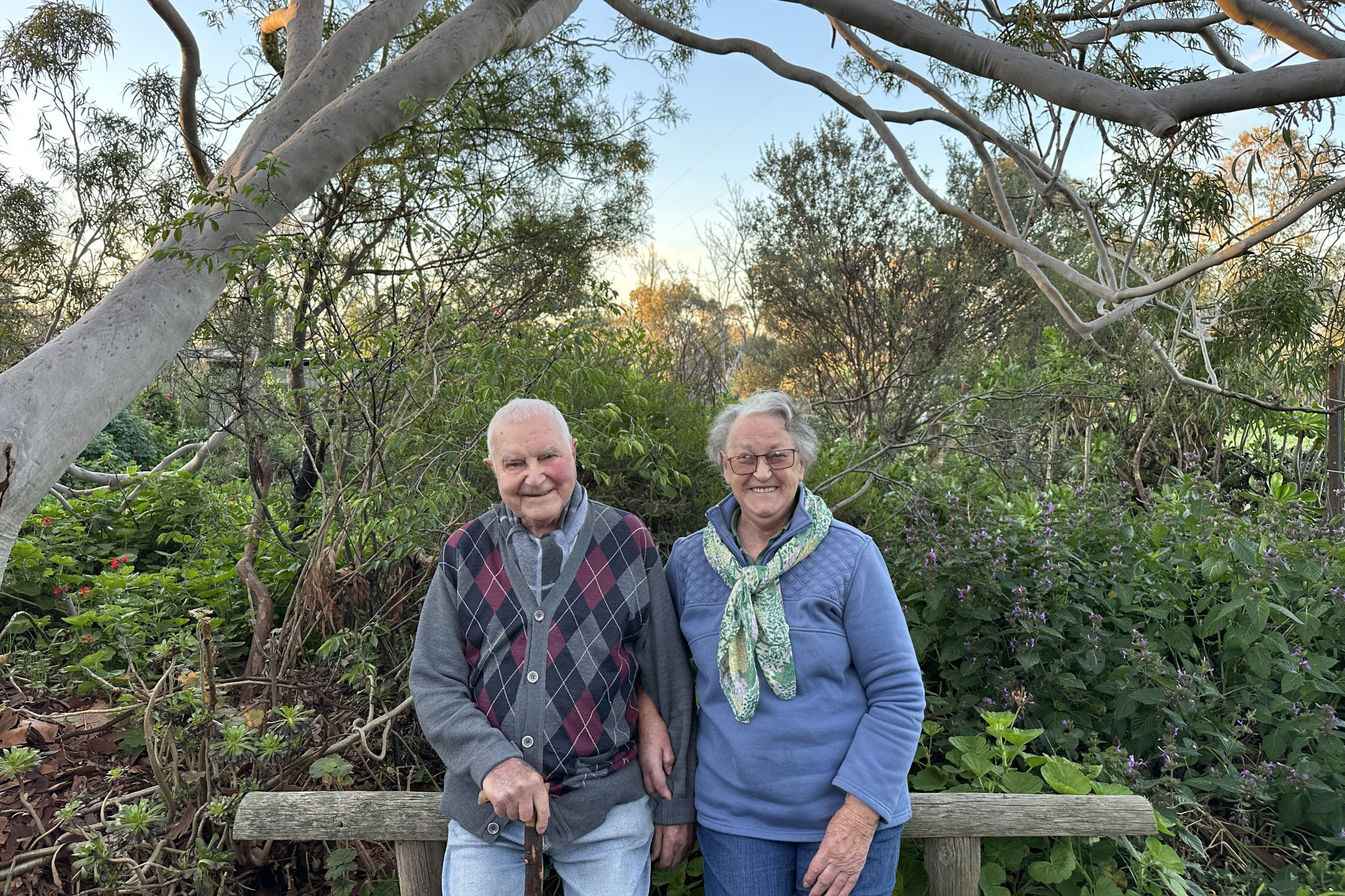 Renus, 97, and Phyllis Boone, 89, attribute their quality of life to still living and being cared for in their home, with no plans to leave.