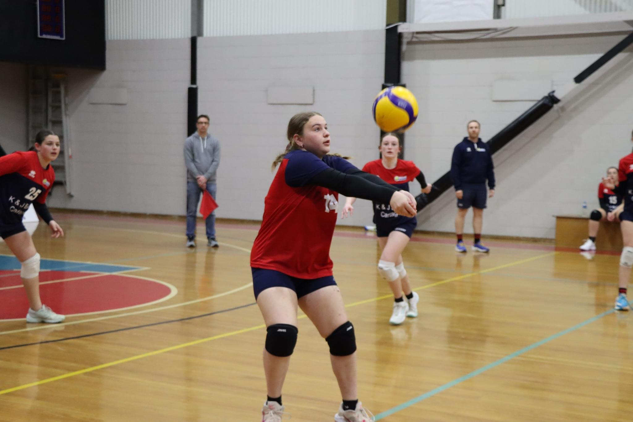 Wimmera Lutheran College's Amelia Van Buuren is excited for the volleyball season ahead.