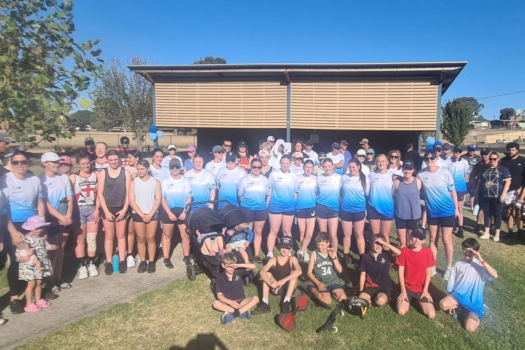 The EAFNC and community raised just over $5000 for MND Victoria. PHOTO: EDENHOPE AND DISTRICT ECHO