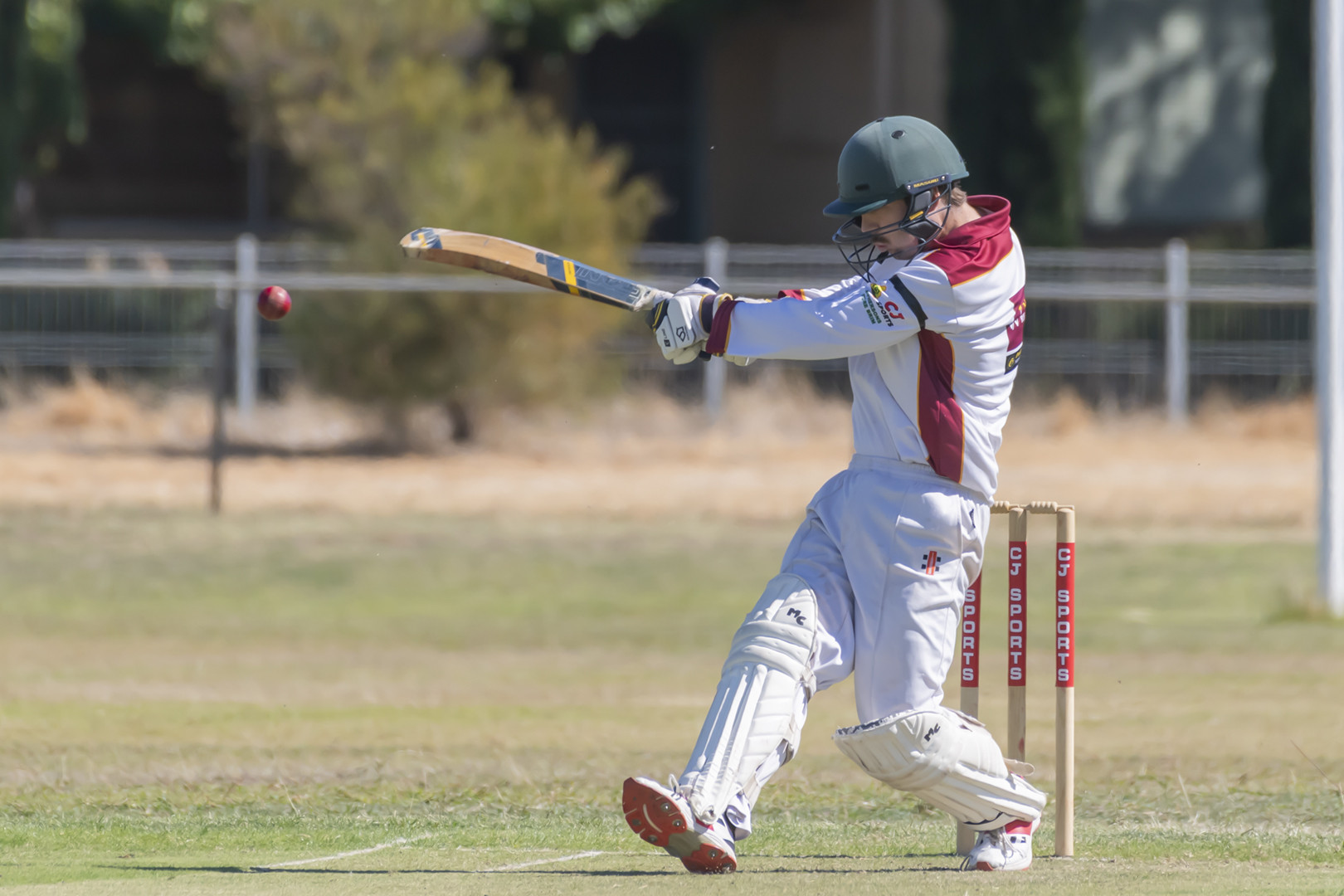 Isaac McPherson is Brim-KSH's most valuable player. He scored 427 runs at an average of 71.17 and took 16 wickets at an average of 8.69 in the 2023/2024 season. PHOTO: SHANE ROBERTS