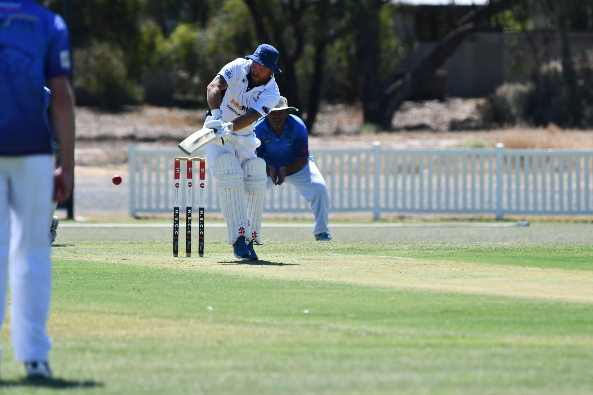 Jesse Brown top-scored for the Bullants with 56 off 188 balls. He also hit eight fours. PHOTO: CHRIS GRAETZ