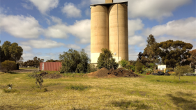 Silo art goes indoors