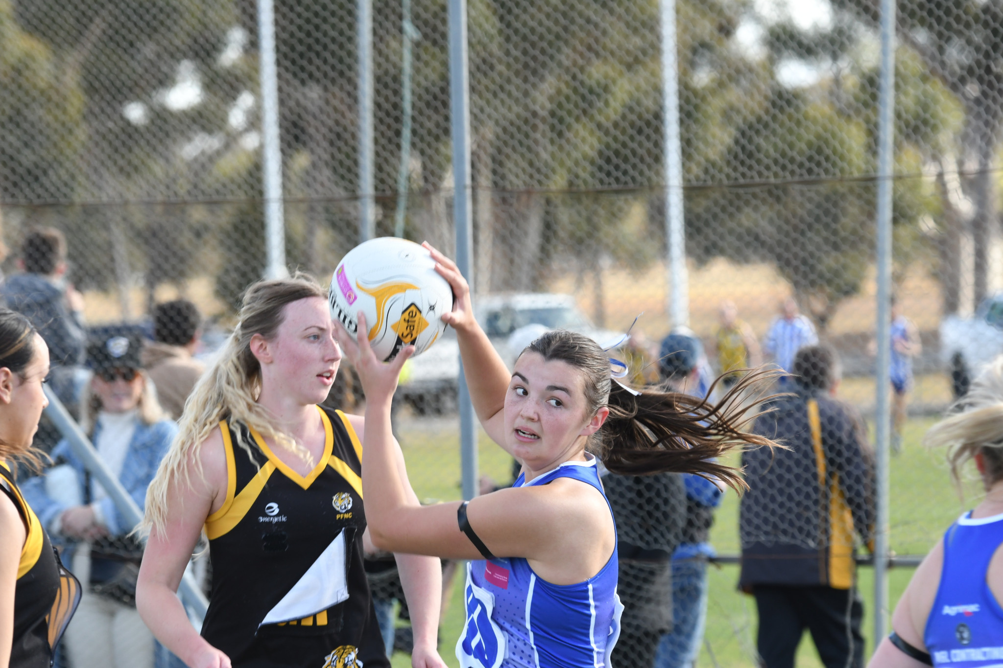 Tara McIntyre scored 25 goals in Harrow Balmoral's only win of the season. They defeated Pimpinio 43-39.