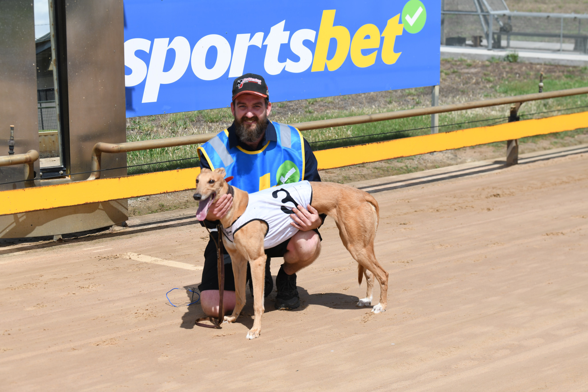 Michael Callanan with Far Out Scout. PHOTO: PETER CARTER