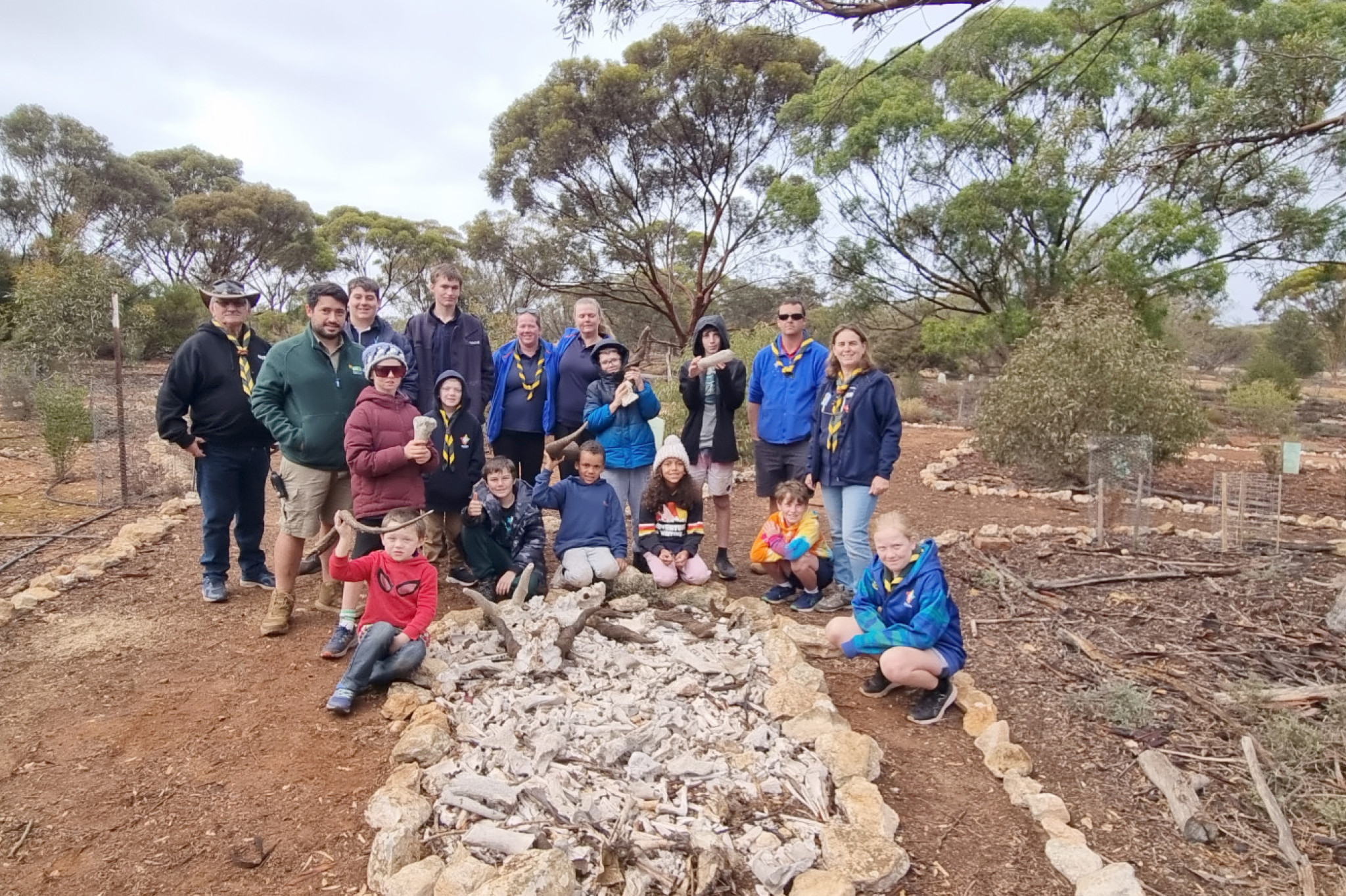 Scouts camp at Monarto Safari Park - feature photo