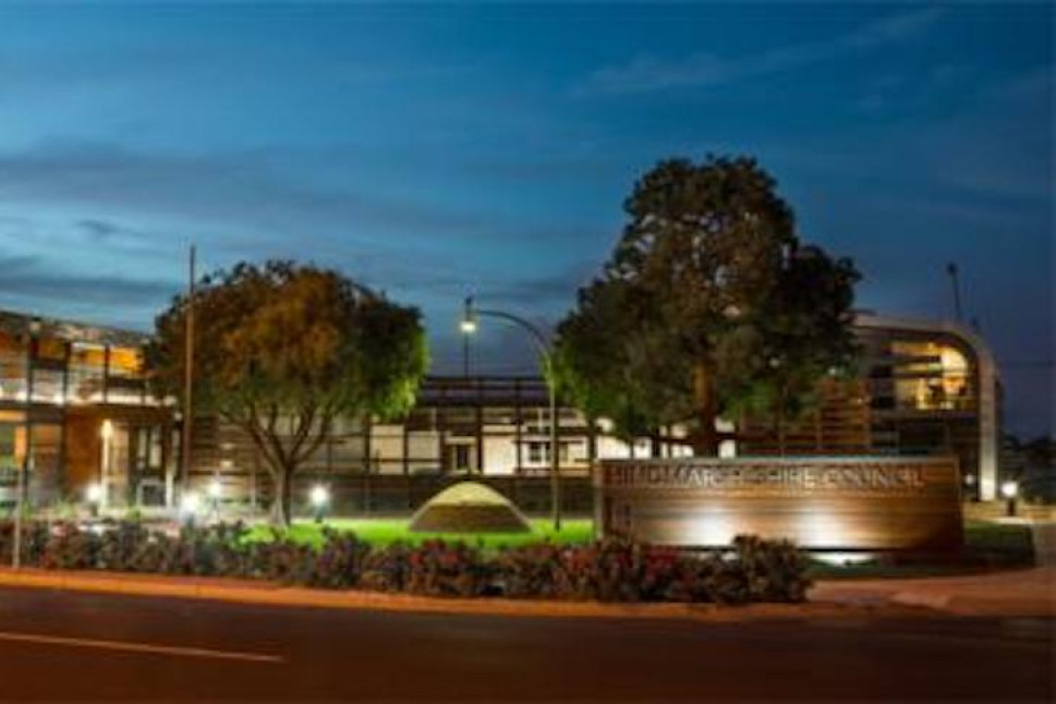 Hindmarsh Shire Council municipal offices in Nelson Street, Nhill.