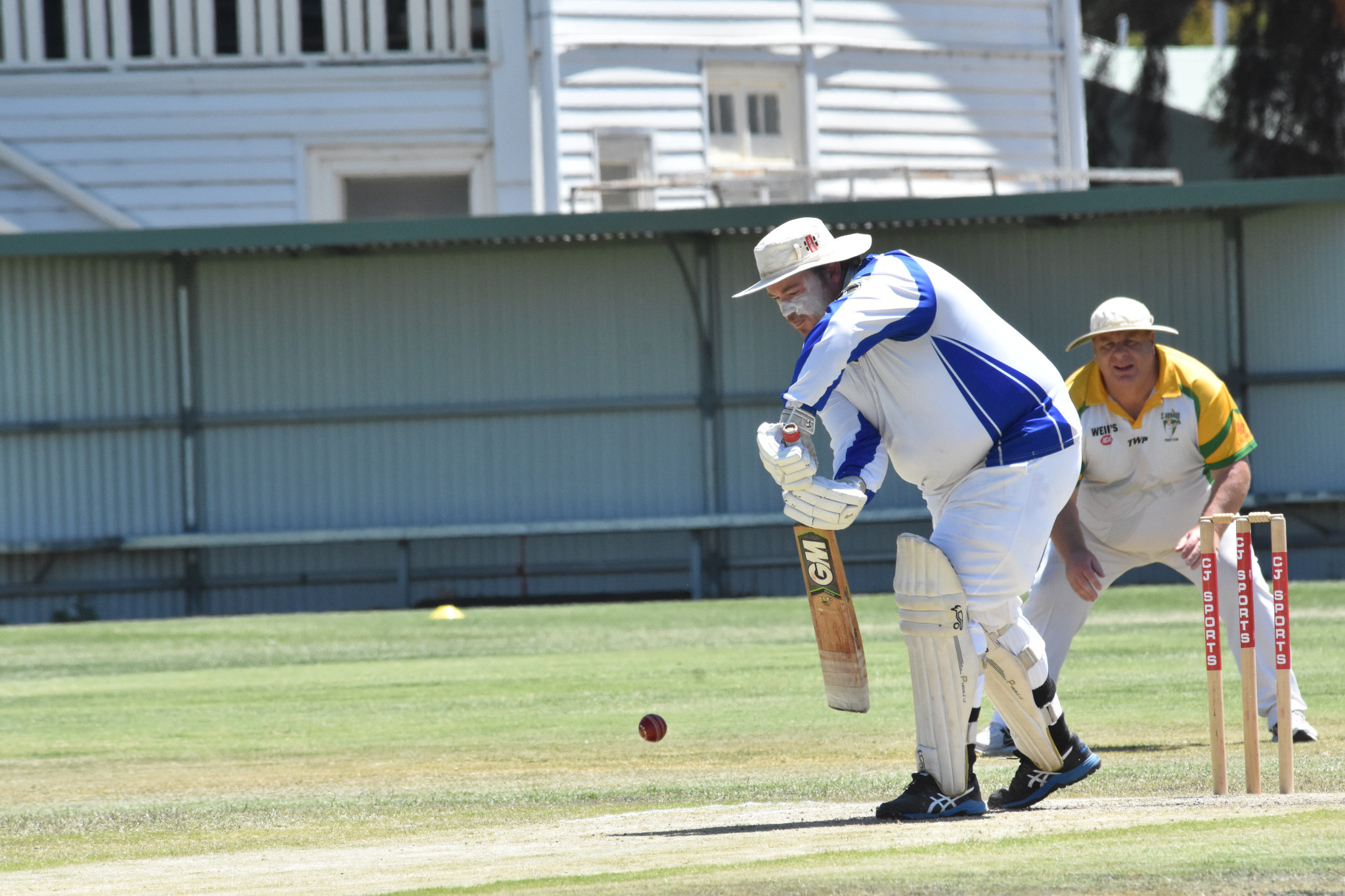 St Marys Nicholas Germano scored 41 off 60 balls.