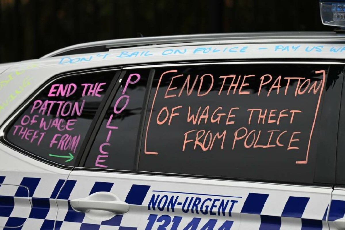 Police want fairer pay.