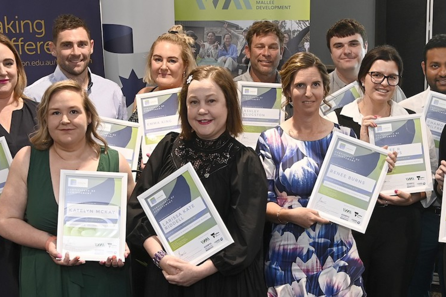 Graduates from Wimmera Southern Mallee Development’s Changemaker’s Program.