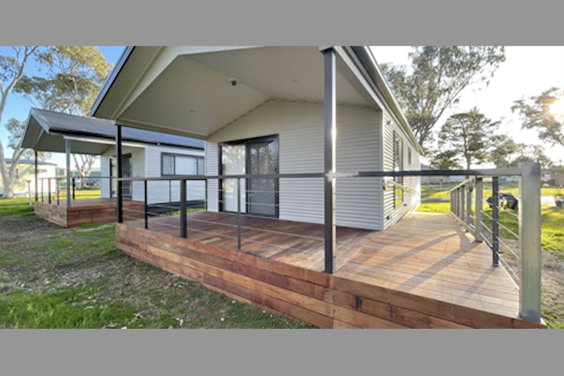 New cabins for Nhill Caravan Park will boost visitors to town.