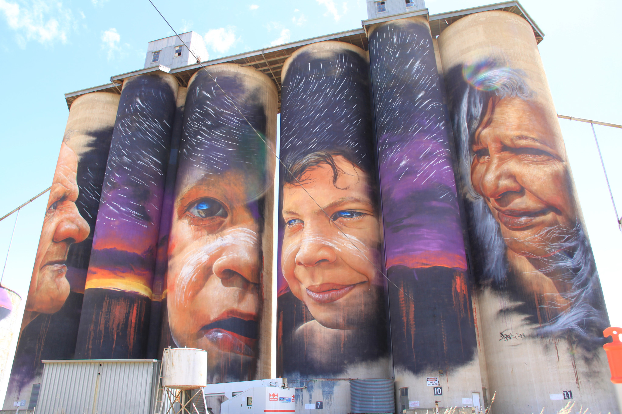 The Yarriambiack Shire Council is working with Barengi Gadjin Land Council to plan a redesign the Sheep Hill Silo Art following the conviction of Wergaia elder Ronald Marks.