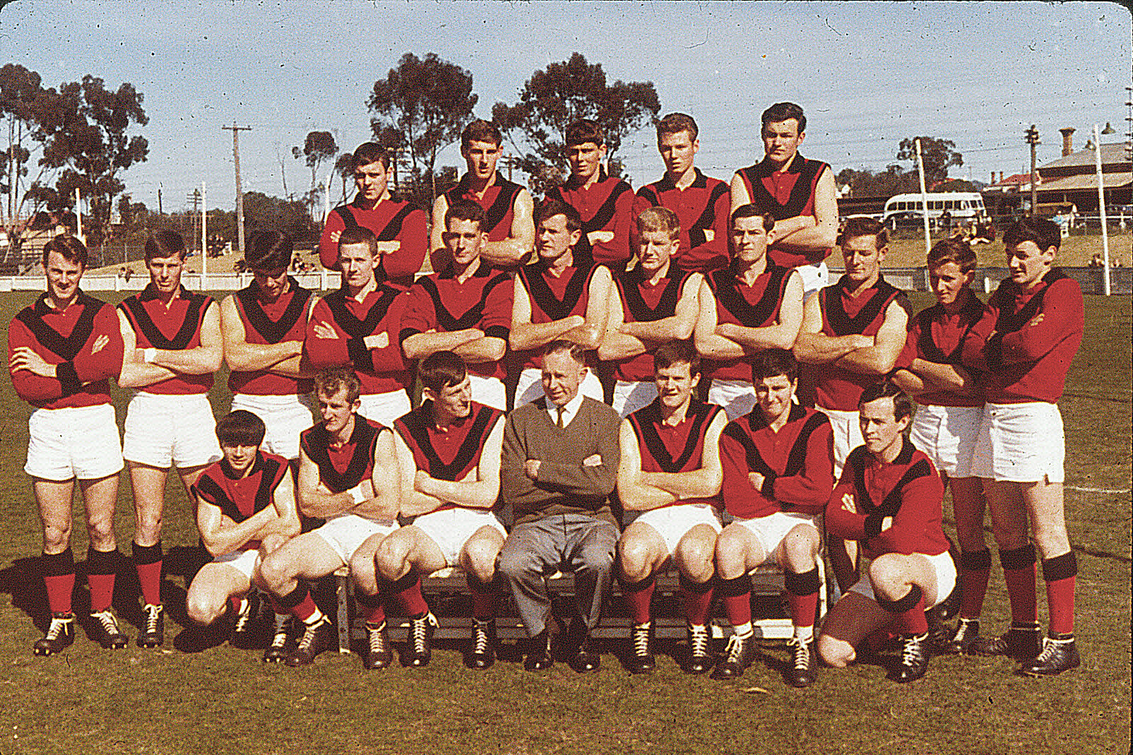 1965 Team with John Kennedy as coach.