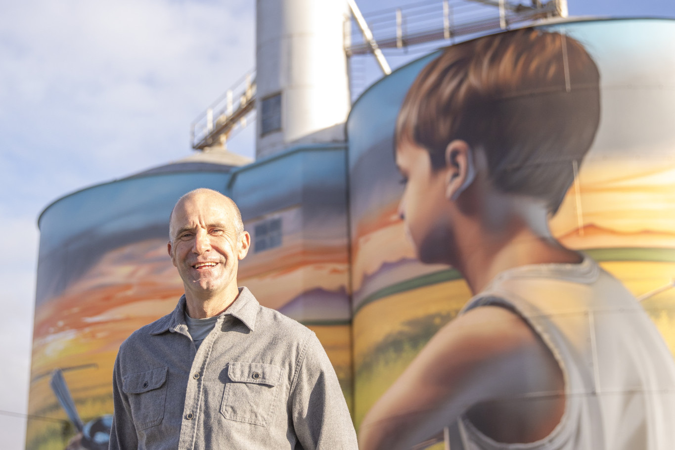Tom Hamilton from Murtoa is one of the campaign's "local legends" and has created an itinerary for the Wimmera Mallee.