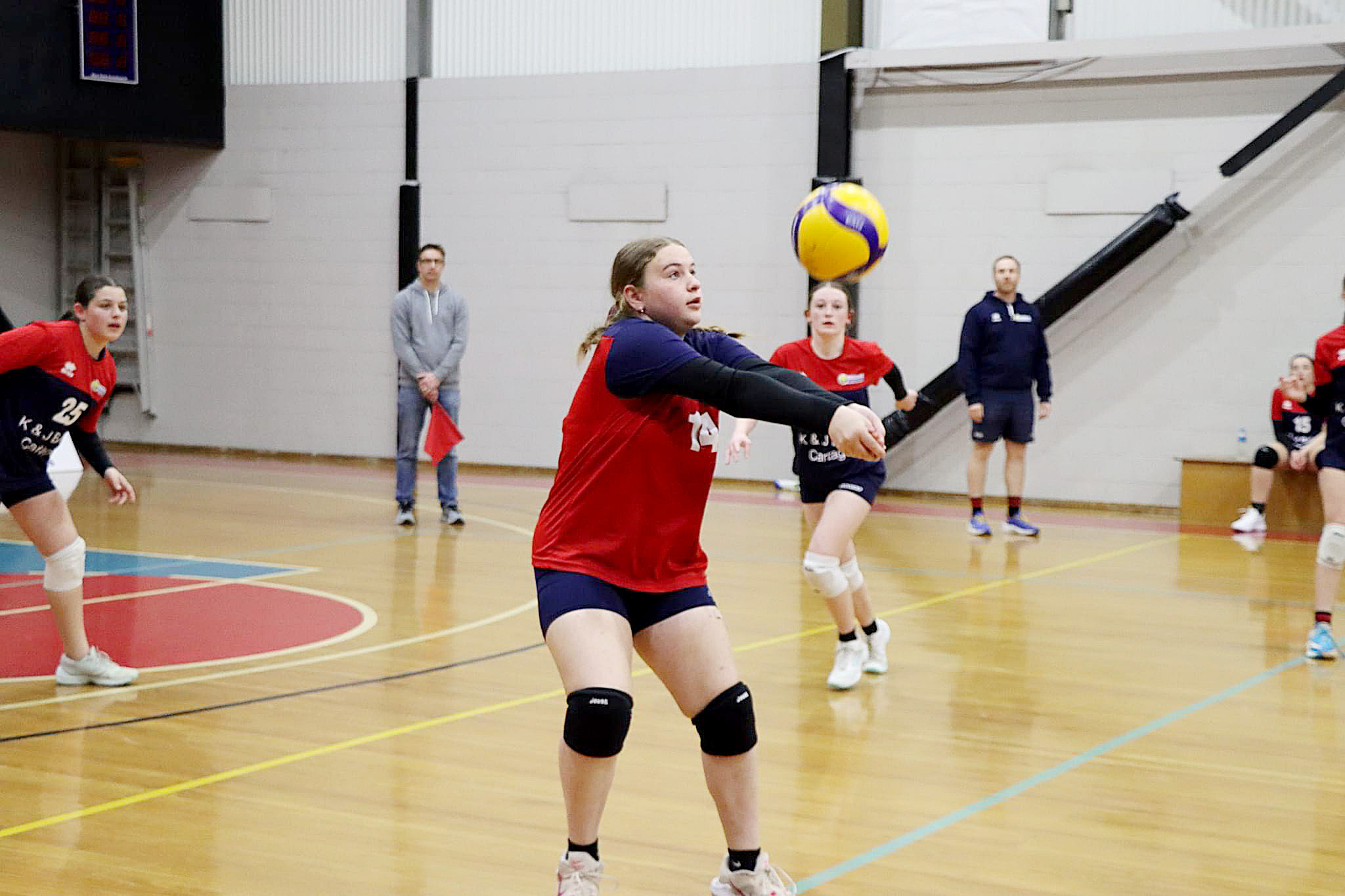 Holy Trinity Lutheran College's Amelia Van Buuren is excited for the start of the Volleyball Horsham summer season at the end of February. PHOTO: SUPPLIED