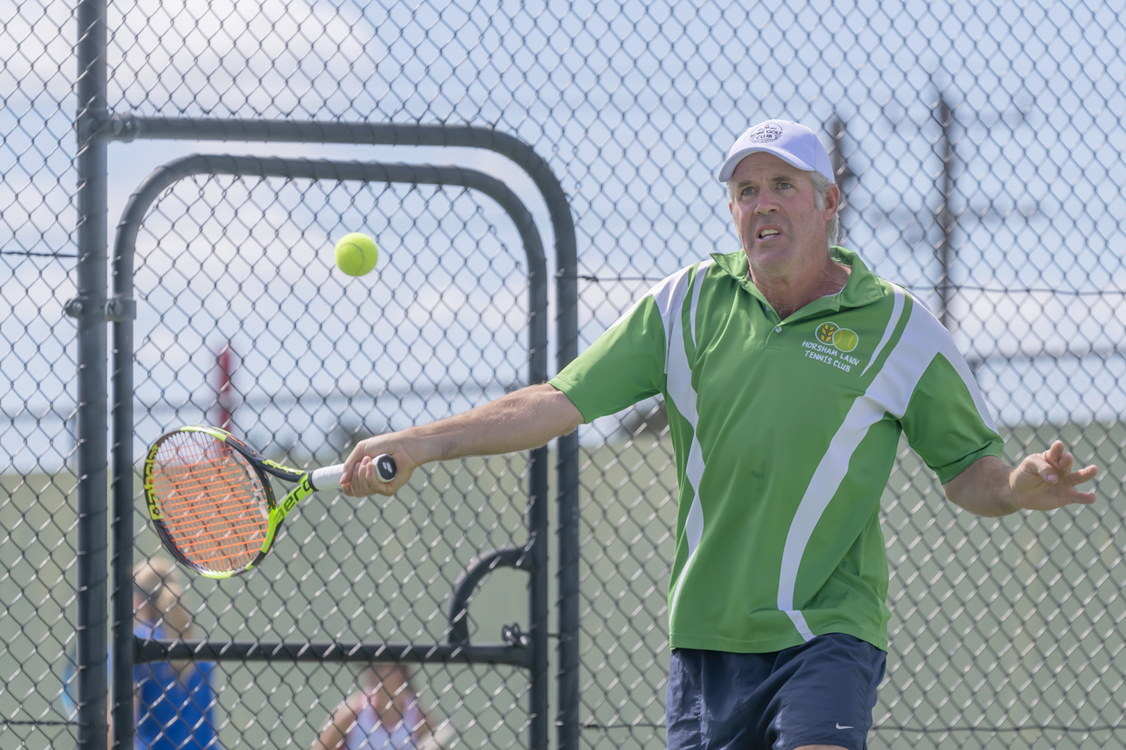 Graeme Wood won all three of his sets in Horsham Lawn's grand final win against Central Park in March.