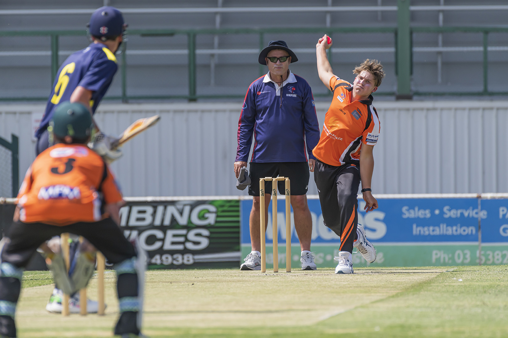 Lenny Weir took two wickets and scored 14 runs. PHOTO: SHANE ROBERTS